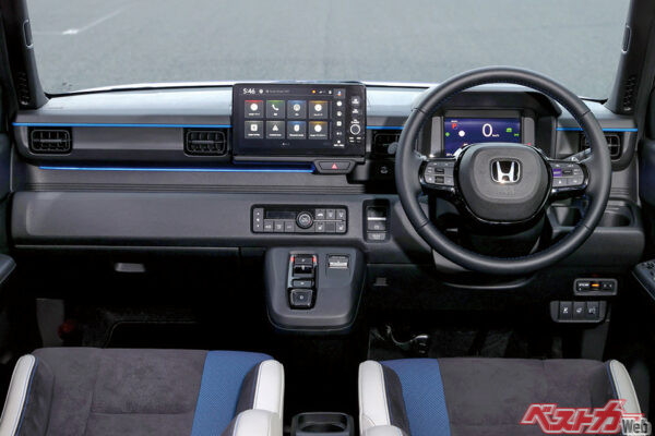 スーパーワンのコクピット。Google搭載9インチhonda CONNECTディスプレイ+ETC2.0車載器