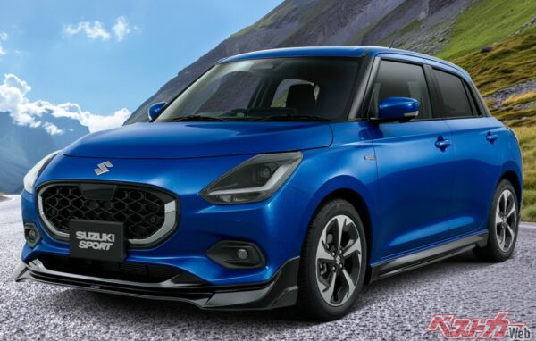 え、スイフトスポーツが出たの?　　けっこうイイじゃん!!　AWIN製スイフト用ボディキットで雰囲気爆上がり！