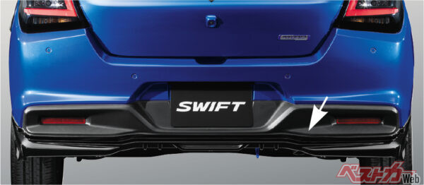 SUZUKI SPORT リヤアンダースポイラー by AWIN