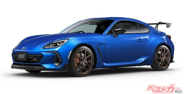 2025年11月に発売されたBRZ STIスポーツタイプRA