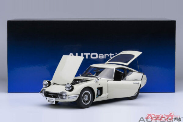 世界に誇る日本車を部屋に!! トヨタ2000GTの1/18モデルが予約開始！