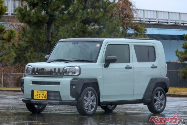 タフトはアウトドアをはじめとしたレジャー地に行くのにも難儀しなそうな車高や見た目がポイント