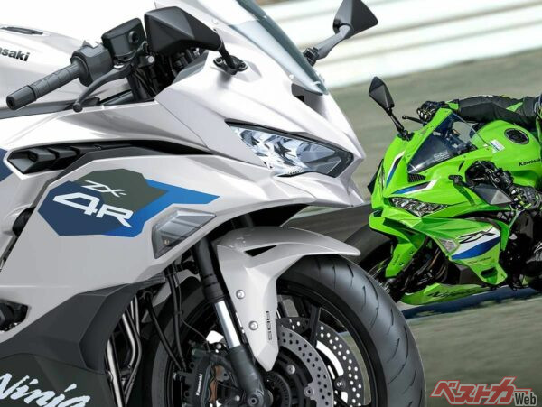 【新車】カワサキ2027年新型「Ninja ZX-4RR /4R SE」8月発売！新色シルバー登場、価格は据え置きだ