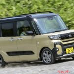 キャンプ場で効く大開口!! タント ファンクロスの両側スライドドアは荷物も子どももラクにする!!