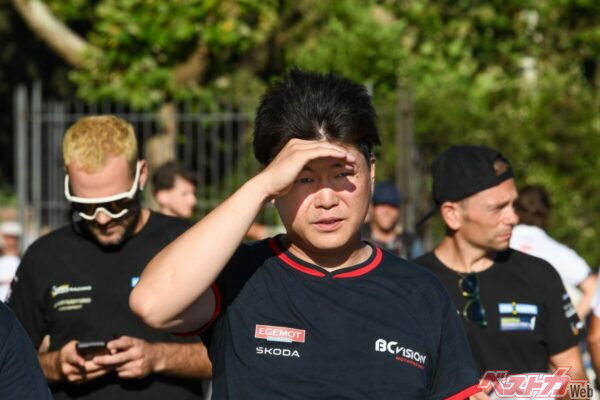 それでも新井選手の闘志は決して死んではいない。来るラリーカムイでの結果に繋げる気マンマンだ！