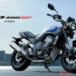 【新車】ホンダ新型「CB400 SUPER FOUR E-Clutch」驚きの99万8800円で8/21発売！新設計の直列4気筒エンジンは58PSで従来よりパワーアップ