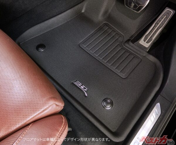 NDロードスター専用の防水フロアマット発売!! 立体設計だから液体に強い！