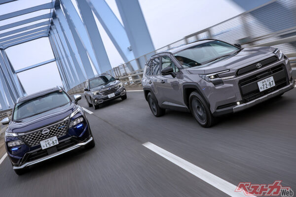 結局どれが正解!? HEV・PHEV・ディーゼル・e-POWERを徹底比較！ 人気ミドルSUVの選び方
