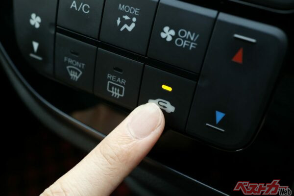 真夏のエアコンは最初「外気」その後「内気」が正解!! 最速で車内を冷やす方法
