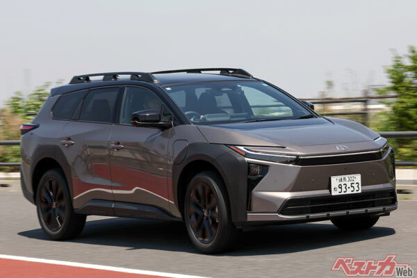 2026年に追加されたトヨタ bZ4Xツーリング。ワゴンタイプのBEVだ