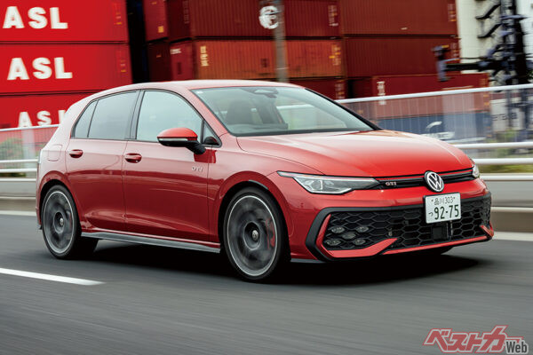 8.5代目フォルクスワーゲン ゴルフGTI（2025年〜）。実用性も含めたトータルバランスが素晴らしい。50年目にふさわしい最高傑作が誕生
