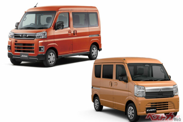 ダイハツ アトレー vs スズキ エブリイ！　最新モデルで進化した永遠のライバル対決の軍配はどちらに!?