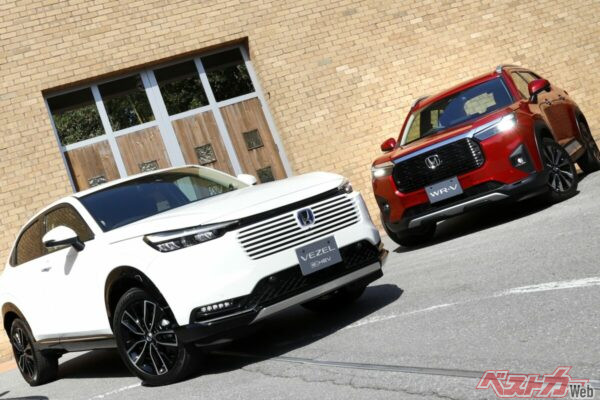 なんとヴェゼルはWR-Vの5倍売れてる!! 同じホンダのコンパクトSUVなのに2台はどこが違うのか？