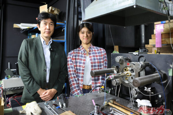 早稲田大学 創造理工学部総合機械工学科 4年<br>森花音さん