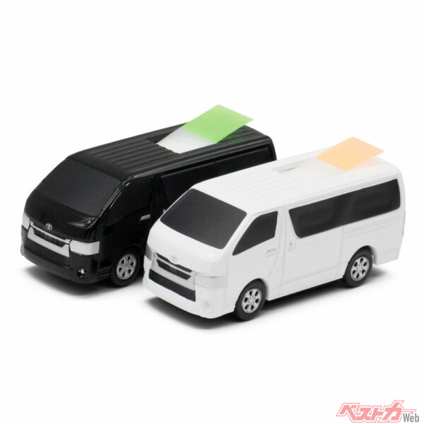 人気車種「ハイエース」を約1/64スケールで再現