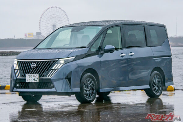 第3位の日産 セレナ(2万1104台)。価格:278万5200~455万700円 納期:1~2カ月