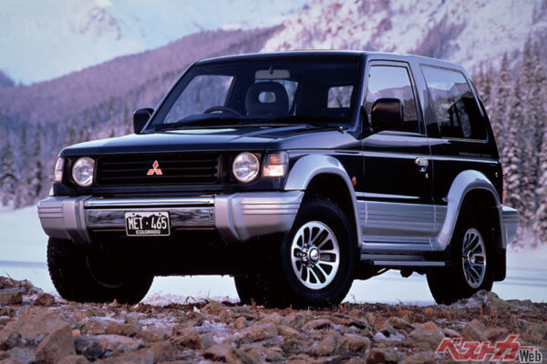 2代目三菱 パジェロ（1991〜1999）。フルモデルチェンジしてさらに人気が爆発