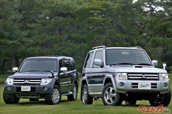 軽のミニから兄貴分のジュニア、イオまで大集合！ 日本中を虜にした「パジェロファミリー」の個性豊かな系譜ををイッキ見！