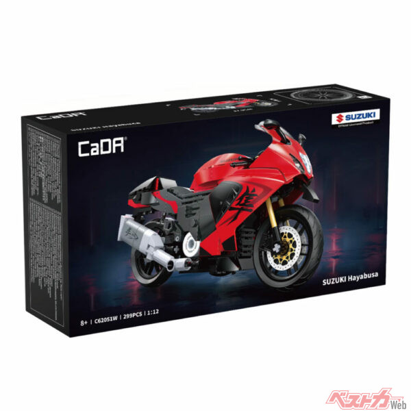 スズキの大型スポーツバイク「Hayabusa」を1／12スケールで再現