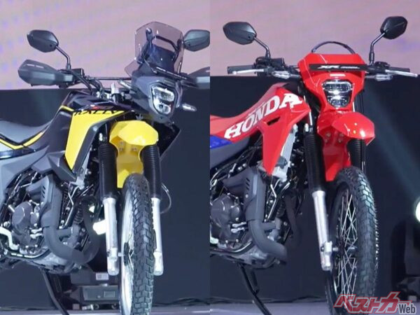 【速報】ホンダの空冷トレール“XR”が「XR300L／XR300Rally」としてインドで登場！ レブル500のEクラッチ、新型EVなども一挙発表