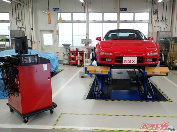 1993年に始まったNSXリフレッシュプラン。新車の乗り味を蘇らせるサービスでNSXオーナーからは大好評だった