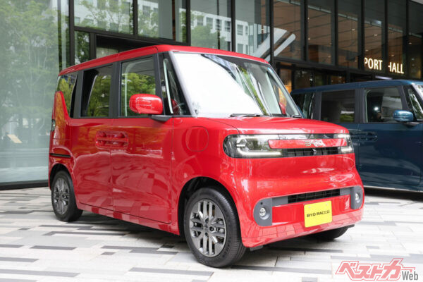 ついに正式発売となったBYD「RACCO（ラッコ）」。両側電動スライドドアを持つ軽スーパーハイトワゴン。価格も魅力的。これホンダやダイハツがこのまんまで出してたら…めっちゃ売れるだろうな……
