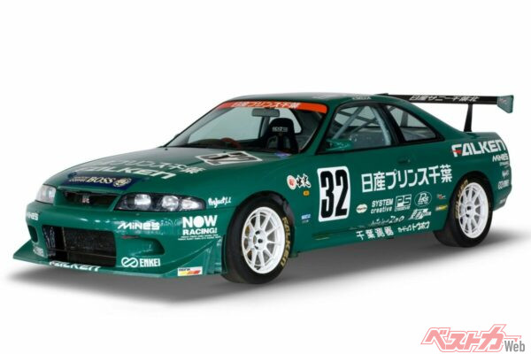 GT-R勢からはプーマGTOと同様に当時スーパー耐久に出ていたR33の日産プリンス千葉GT-R ファルケンがこの異種格闘技戦に参戦