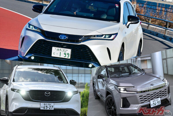ハリアーが選ばれ続けるワケって!?　新型RAV4と新型CX-5はどうなんだ!?!?