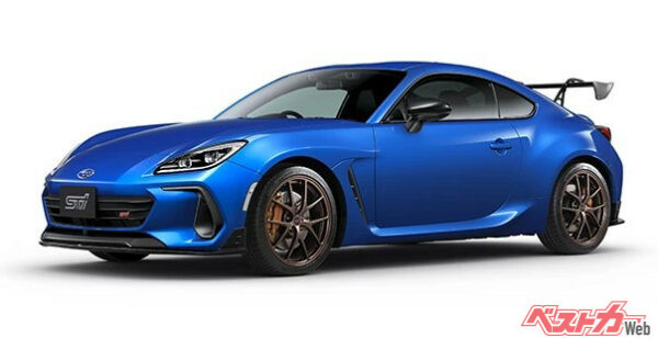 2025年11月に発売されたBRZ STIスポーツタイプRA