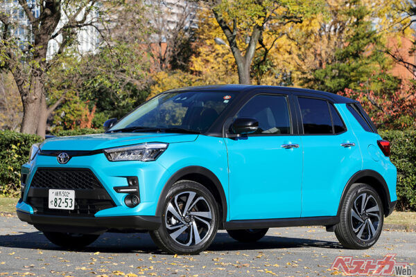 ライズやシエンタなど販売台数ランキングの上位を占めるのはトヨタ車
