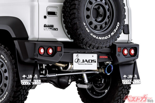 パーキングセンサー対応!! ジムニー ノマド専用JAOSリヤスポーツカウルが激進化!!　
