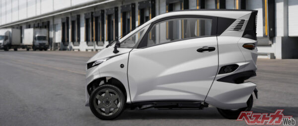 エアコン付きの3輪モビリティ!! 都市型小型EV「リーン3」の販売網に豊田通商が参加!!