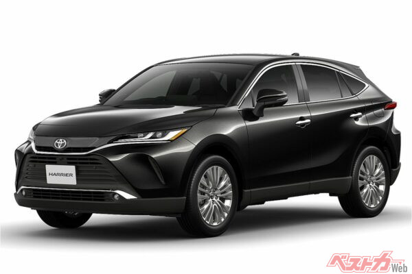 一部改良を実施したトヨタ ハリアー（特別仕様車&nbsp;Z“Leather Package・Night Shade”（2WD））
