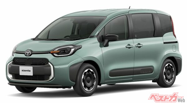 新色追加の裏でツートーンが消滅!? シエンタが一部改良で黒ミラー＆4WDの冬装備を強化!!