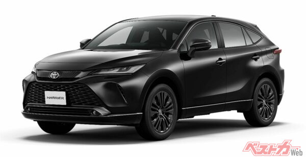 一部改良を実施したトヨタ ハリアー（特別仕様車&nbsp;Z“Leather Package・Night Shade”（2WD））