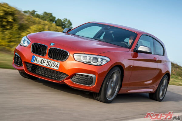 BMW M135i／M140i（F20／中古車相場：総額150万～380万円）。Mチューンの3L直6ターボ搭載。手頃な中古車のなかでは最もM3に近い