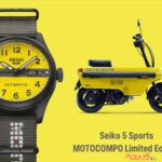 ロゴに注目！「ホンダ モトコンポ」コラボ限定ウオッチが登場！イエローの車体デザインや燃料コックを再現