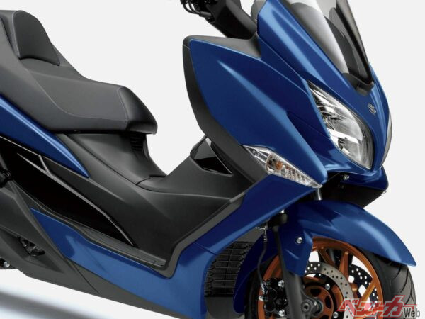 スズキ2027年新型「バーグマン400 ABS」8/18発売 エタノール添加燃料に対応、価格は据え置き98万100円
