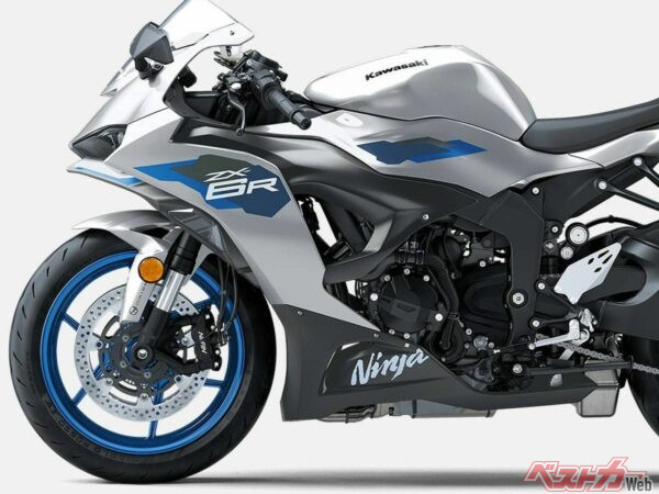 【海外】2027年新型「Ninja ZX-6R」北米登場！ ギャラクシーシルバー/トワイライトブルー新登場でカラバリ刷新