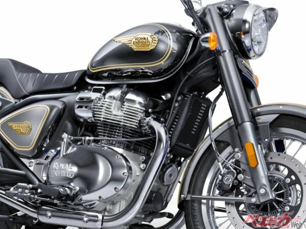 重厚空冷ツイン上陸！ロイヤルエンフィールド新型「BULLET 650」8/27より日本発売 キャノンブラック/バトルシップブルーの2色をラインナップ
