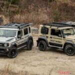 背面ラダーがカッコよし!! ジムニー専用の新作カスタムパーツがなんと24種も登場!!