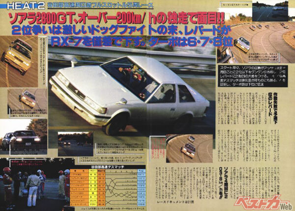 初代ソアラはハイパワーエンジンを活かせるシャシー性能で国産車未体験ゾーンへ突入。160km/h以下だった国産車最高速を一気に200km/hへ引き上げた（1981年6月号）