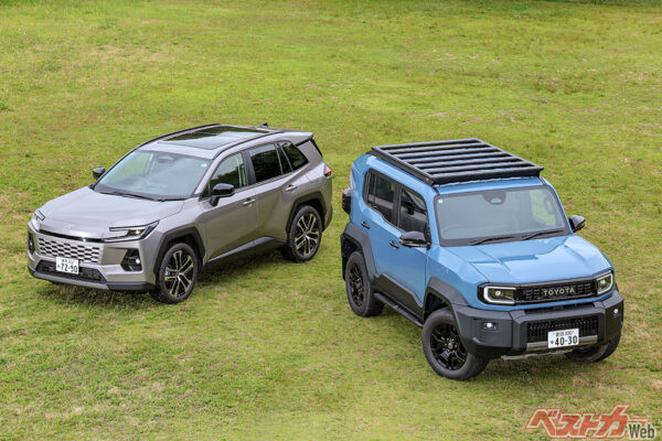 モノコックSUVのRAV4と比較しても、FJの扱いやすさは引けを取ることはなかった