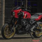 赤ベコ来た！？ 2027年新型「GSX-8T」「GSX-8TT」がオランダで発表！ オレンジとレッドが新登場