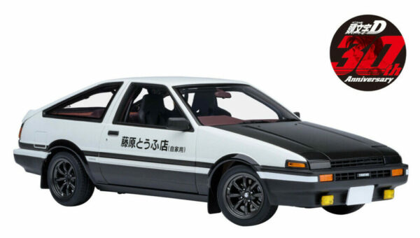 『頭文字D』AE86を机に飾れ!! オートアート製1/18スケールの精密モデルが美しすぎ!!