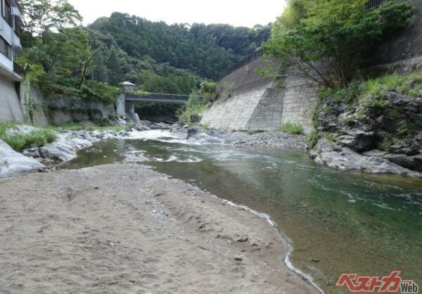「玉川峡RVパーク」現地の様子