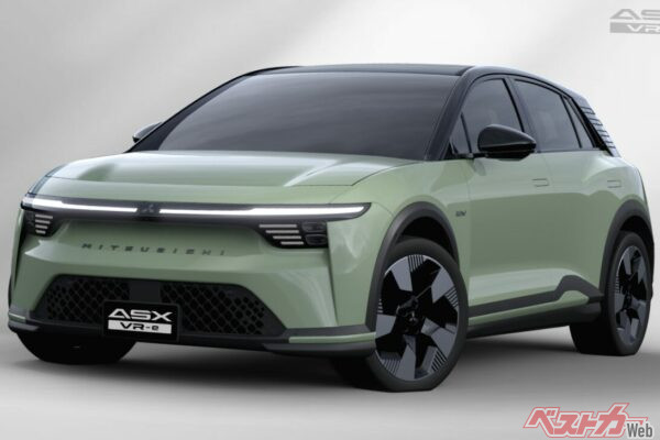 往年のVR-4の名前が!!!!!　三菱新型ASX VR-eの全貌判明!!　日本にも欲しいサイズ