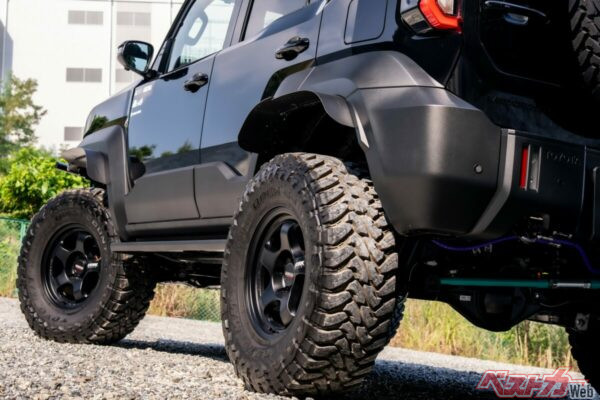 質実剛健なクロカンに似合いすぎ!!　ワーク「マイスター S1 1ピースSUV」ならガチ仕様の新型ランクルFJにもバチッとハマる!!　