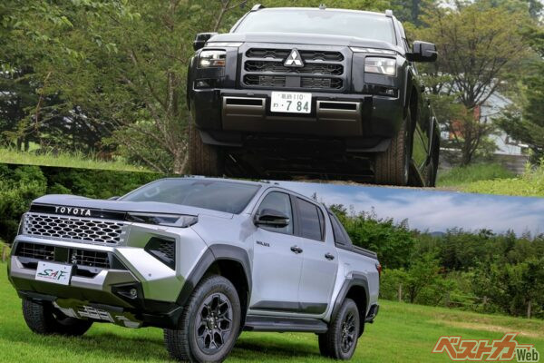 トライトン対ハイラックス!!　日本で買うなら三菱の快適性かトヨタの王道か？