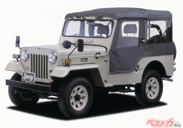 1998年の最終記念車。デビュー時の三菱 ジープとの違いはほとんどない